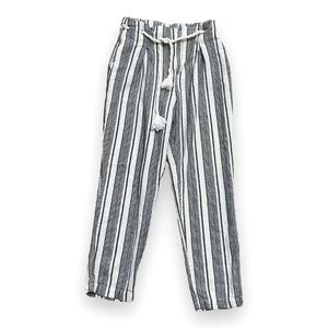 Jolt black and white stripped pants